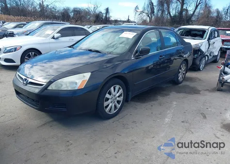 2007 Honda Accord 3.0 Ex from USA, damaged, VIN 1HGCM66547A055371
